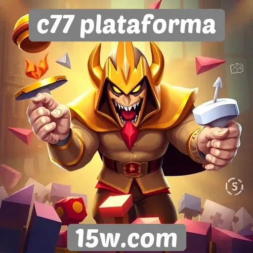 C77 plataforma oferece diversidade de jogos online